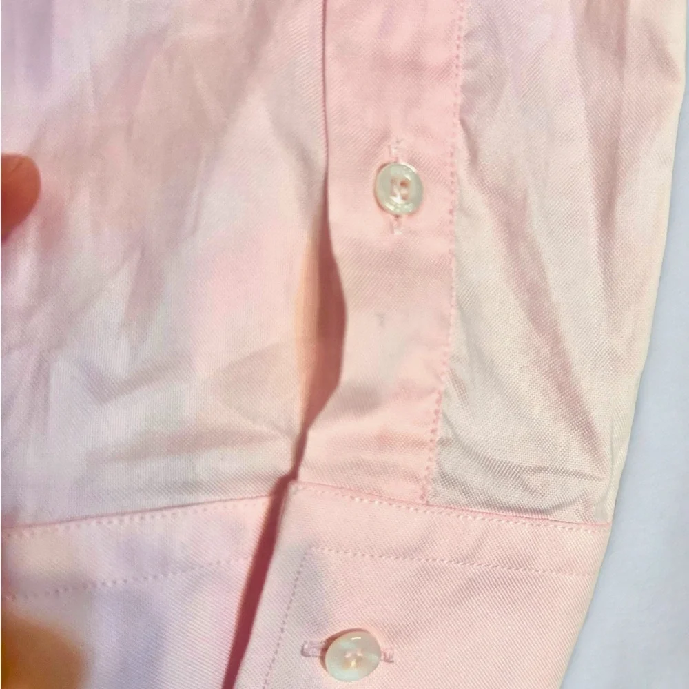 GUCCI Men’s Long Sleeve Button-Up Shirt – Pink Cotton Approx Size XXL–XXXL Italy